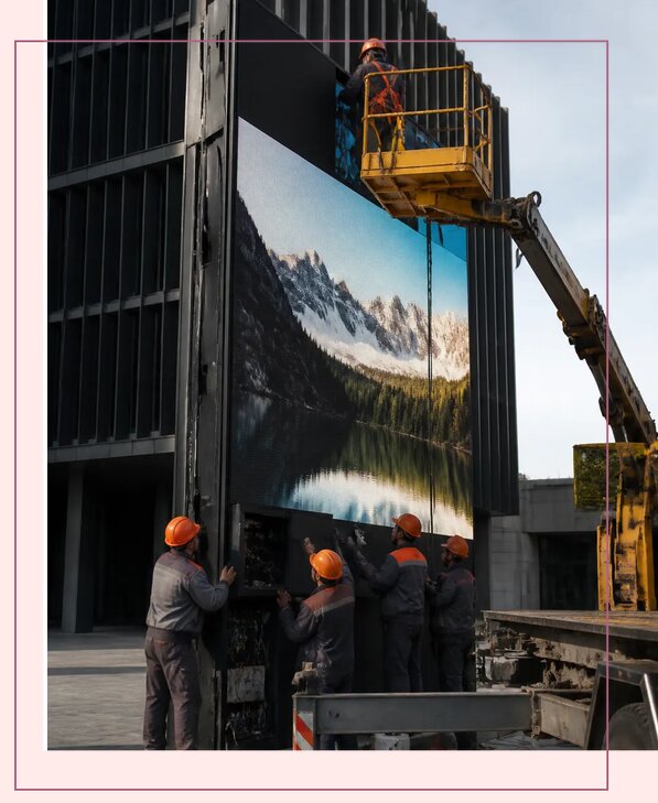 Размещение DOOH рекламы в Курчатове на цифровых экранах